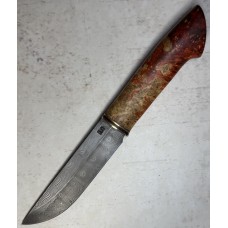 86.Р-Ніж Мисливський №28 Дамаська сталь.